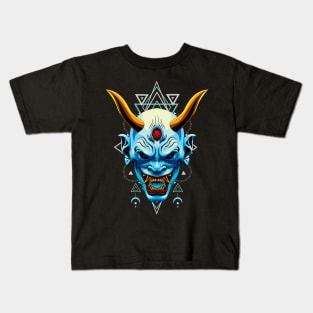 oni japan Kids T-Shirt